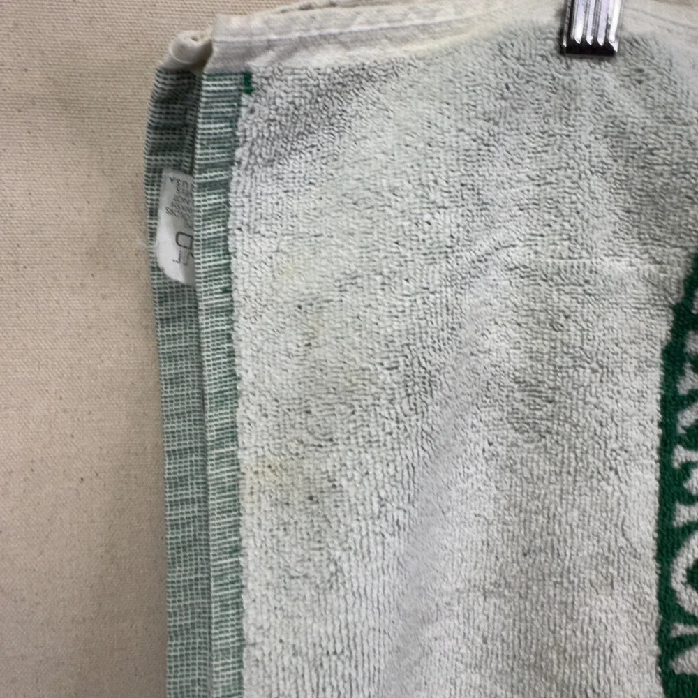 Vintage 1994 US Open Oakmont County Club Golf Towel Green White PGA Decor